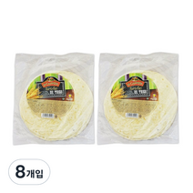아즈테카 밀 또띠야 25cm, 420g, 8개입