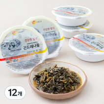 짱죽 건강한 밥상 간편하게 비벼먹는 곤드레나물, 100g, 12개