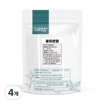 자연초 율피분말, 300g, 4개