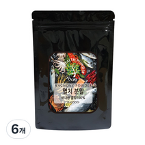 스쿨아이 멸치 분말 국내산, 200g, 6개