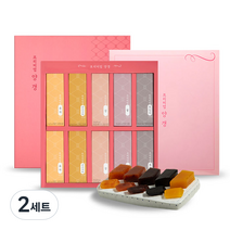 화과방 프리미엄 양갱 10p + 쇼핑백 세트, 100g, 2세트