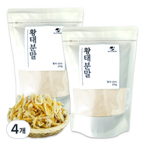 헬로우그린 황태 분말 팩, 250g, 4개