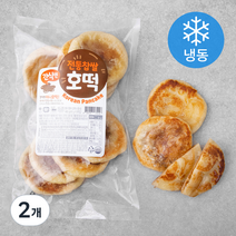 간식엔 전통찹쌀 호떡 8입 (냉동), 480g, 2개
