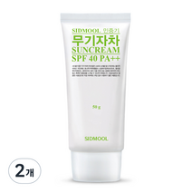 시드물 민중기 무기자차 썬크림 SPF 40 PA++, 2개, 50g