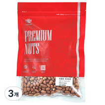 다다모마켓 볶음땅콩, 500g, 3개