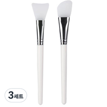 딥톡 뷰티 실리콘 팩 브러쉬 2종 CP028, 혼합색상, 3세트