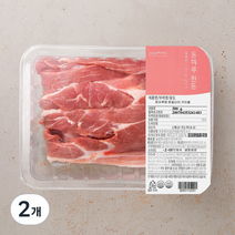 돈마루 한돈 앞다리 구이용 (냉장), 500g, 2개