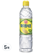 [오뚜기] 화이트 식초, 900ml, 5개