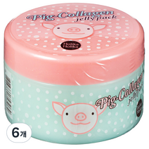 홀리카홀리카 피그 콜라겐 젤리 팩, 80g, 6개