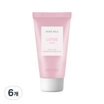 스와니코코 더 순한 연꽃 크림, 70g, 6개