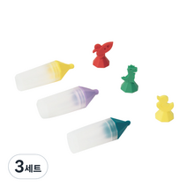이크 실리콘 투약병 3종 세트, 3세트