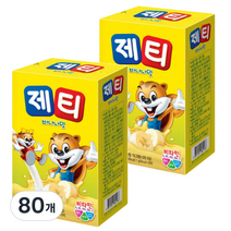 동서식품 제티 바나나 분말, 17g, 80개