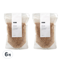 나노클린화이트 천연 제올라이트 실내탈취제, 1kg, 6개