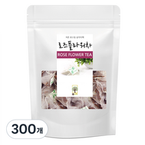삼각티백 로즈플라워차, 0.5g, 300개, 300개, 1개입