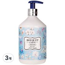 부케가르니 바디로션 베이비파우더, 520ml, 3개