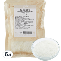 브레드가든 건조 코코넛 분말, 180g, 6개