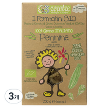 루스티켈라디아브루초 제로트레 펜니네 파스타, 250g, 3개