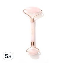 로즈쿼츠 괄사 핑크 마블 페이스 롤러, 혼합색상, 5개