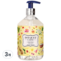 부케가르니 바디워시 일랑일랑향, 520ml, 3개