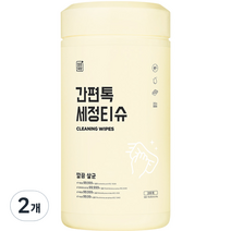 깔끔대장 간편톡 세정티슈 200p, 200g, 2개