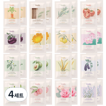 강블리 더 트루 팜 마스크팩 16종 세트, 4세트
