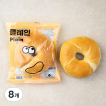 온베이글 플레인 베이글, 120g, 8개