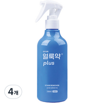 청춘생활 얼룩약플러스 옷얼룩제거제 대용량, 4개, 300ml