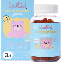 노티드 꾸미 멀티비타민 60p, 60정, 150g, 3개