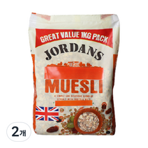 조단스 뮤즐리, 1kg, 2개