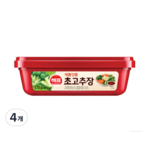 해표 순창궁 초고추장, 170g, 4개