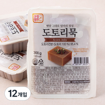 친정엄마 도토리묵, 300g, 12개입