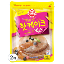 오뚜기 핫케이크믹스500g, 1kg, 2개