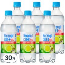 나랑드사이다 제로 그린애플, 500ml, 30개