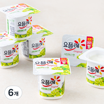 빙그레 요플레 샤인머스켓 6입, 510g, 6개
