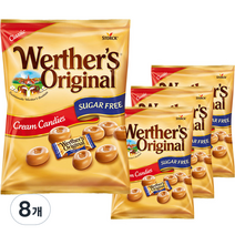 웨더스오리지날 sugar free 크림 캔디, 70g, 8개
