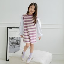 여아용 제인 단가라 원피스
