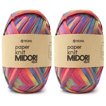 니뜨 미도리 뜨개실 40g, 51 레인보우