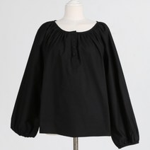 슈가펀 앤더니 셔링 블라우스