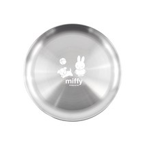 화이트 미피 스텐 원형 접시 특대 283mm, 1개, 스텐 원형접시 특대 283mm