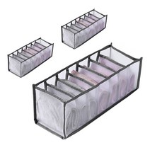 마켓A 서랍 속옷 칸칸 정리함 그레이 7칸, 3개