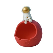 스페이스 인테리어 캐릭터 오픈 재떨이 RA043, 레드, 1개, 1개
