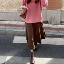 겟잇블루 패션 캐주얼 소프트 모직 임산부 스커트