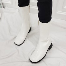 코나블루 여성용 동근코 미들부츠 4cm DT3249