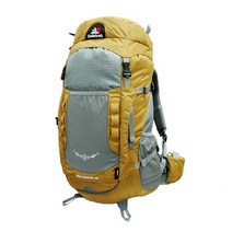솔트렉 뉴카우리 38 등산배낭 38L 레인커버 포함, MUSTARD