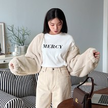 엔비룩 여성용 에이든 퍼 볼레로