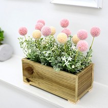 도시정원 조화 퐁퐁이 울타리 화단, 핑크옐로우, 1개