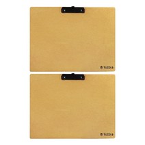투코비 나무 걸이용 클립보드 화판 A3, 혼합색상, 2개