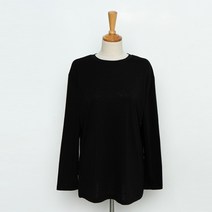 여성용 데일리 트임 루즈핏 티셔츠