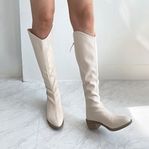 슈카르페 청키굽 웨스턴 롱부츠