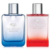 라리브 남성용 오 드 뚜왈렛 블루라인 90ml + 레드라인 90ml